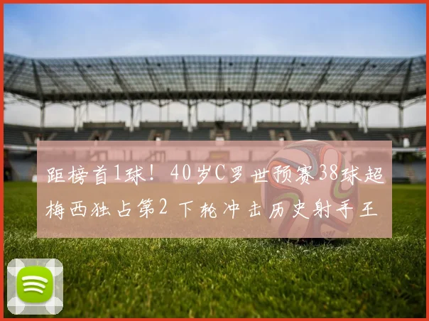距榜首1球！40岁C罗世预赛38球超梅西独占第2 下轮冲击历史射手王